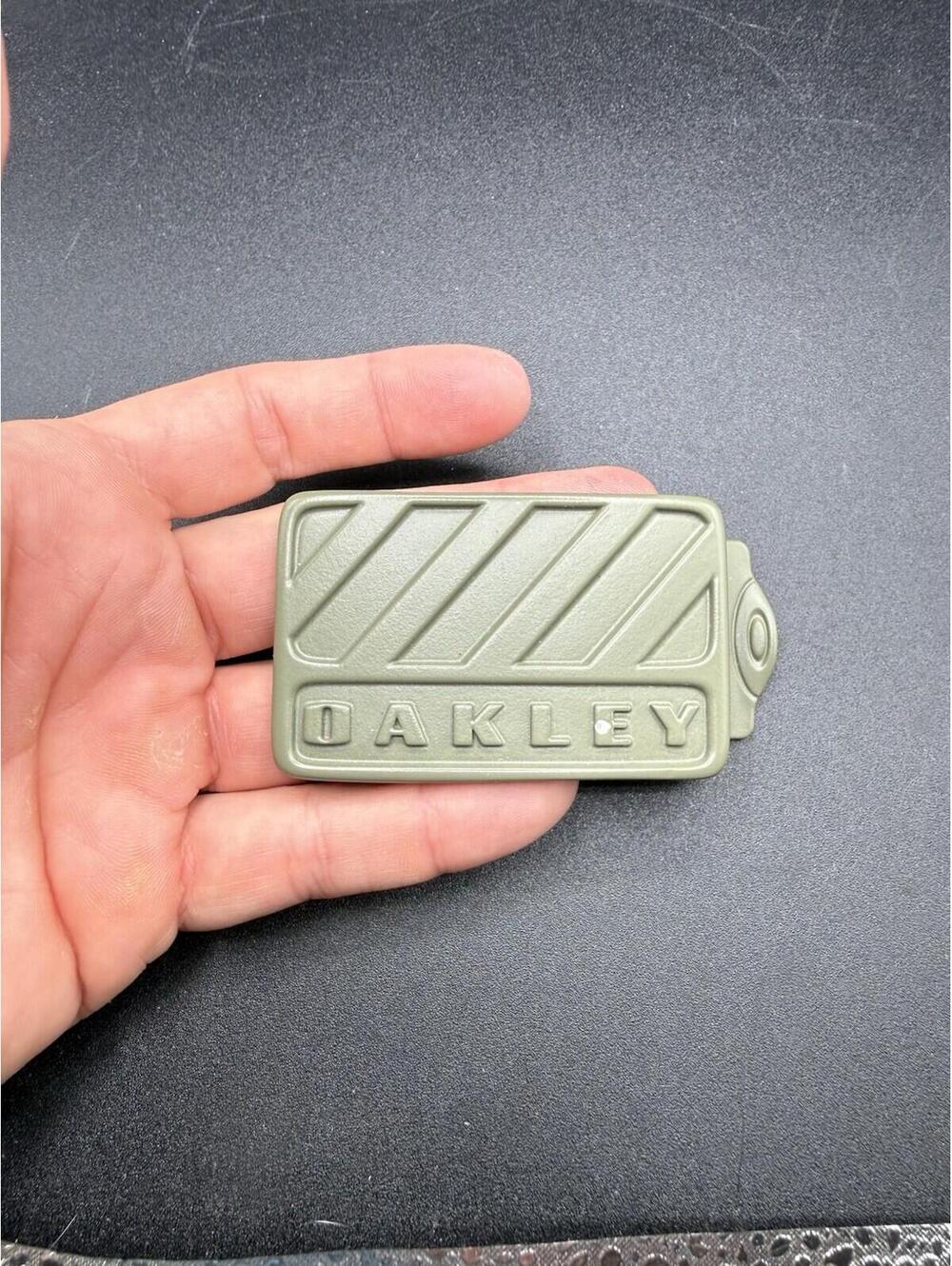 Oakley Belt Buckle Olive Green
